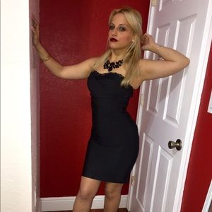 Sexy Elegant Mid Black Dress